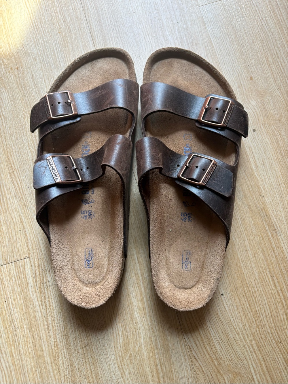 Birkenstock Brown leather Arizona Sandal